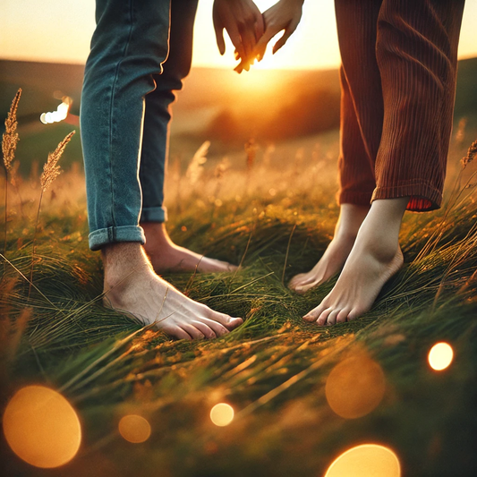 Reconnect with Love: The Healing Power of Grounding on Valentine’s Day